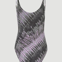 Mykonos Women Of The Wave Swimsuit | Grey Tie Dye