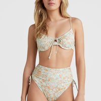 Avalon - Nova Bralette Bikini Set | Blue Beach Flower