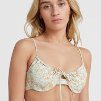 Avalon - Nova Bralette Bikini Set | Blue Beach Flower