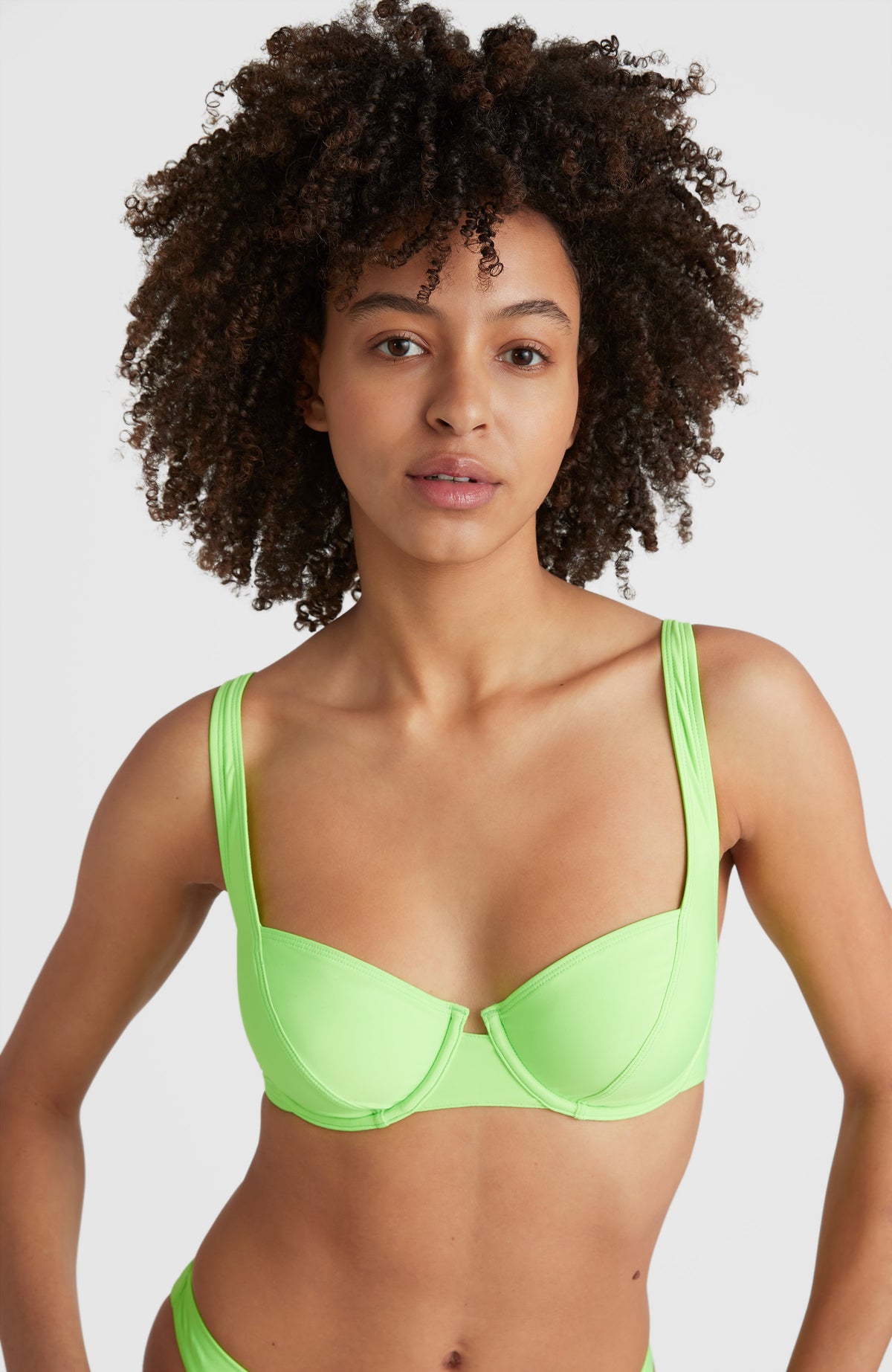 Black Underwire Halter Bikini Top – Lilly and Lime US