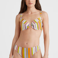 Julia Wb - Rita Moulded Wire Bikini Set | Multi Stripe