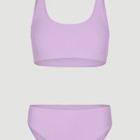 Ella Love Future Surf Bralette Bikini Set | Purple Rose