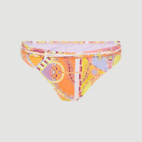 Cruz Bikini Bottoms | Yellow Scarf Print