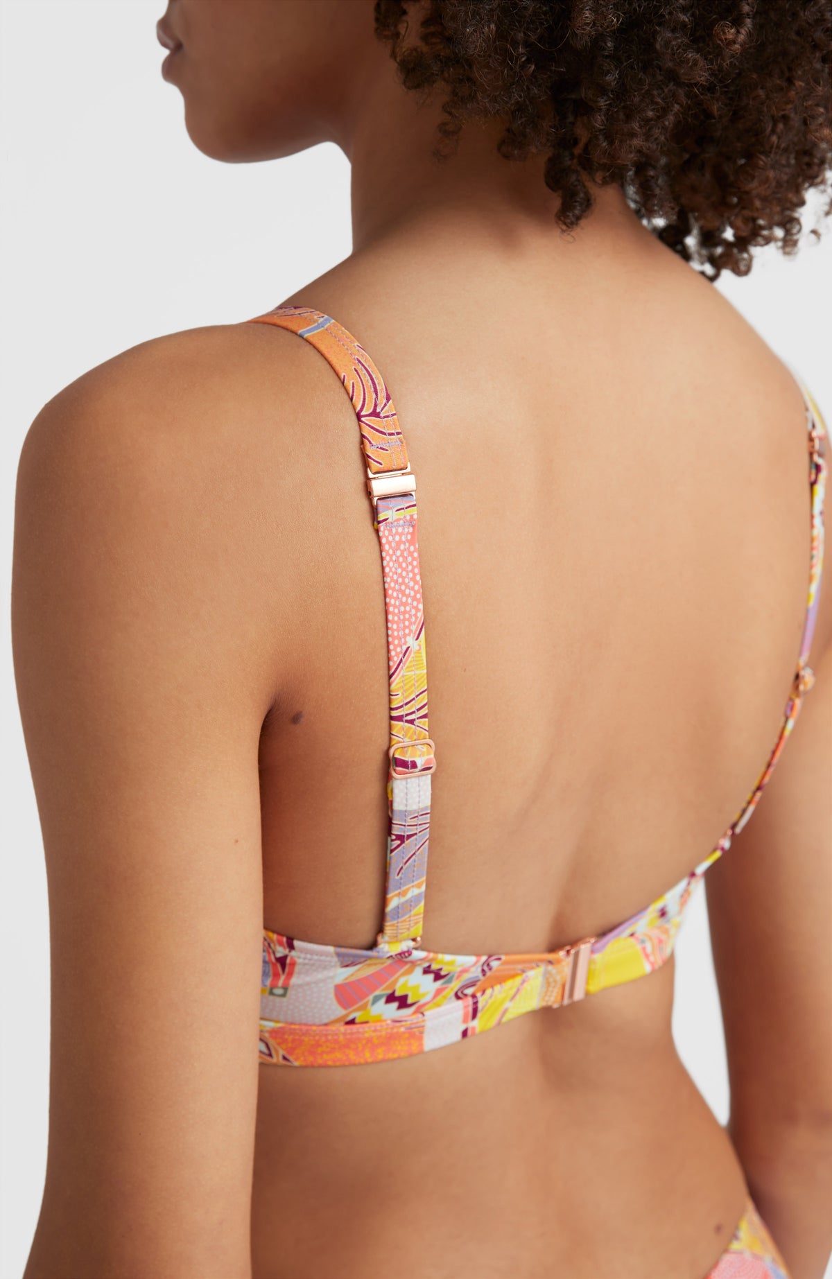 Panama Mould Wire Bra Bikini Top  Yellow Scarf Print – O'Neill UK