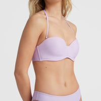 Havaa Mould Wire Bandeau Bikini Top | Purple Rose