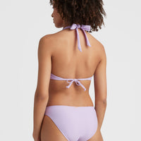 Sao Mix Mould Halter Bikini Top | Purple Rose