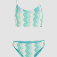 O'Neill Beach Vintage Midles Rita Bikini Set | Blue Big Waves