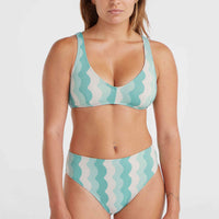 O'Neill Beach Vintage Haley Bikini Set | Blue Big Waves