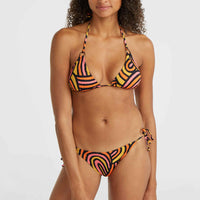 Capri - Bondey Bikini Set | Orange Rainbow Stripe