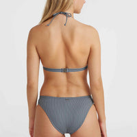 Essentials Maria Cruz Bikini Set | Black Simple Stripe