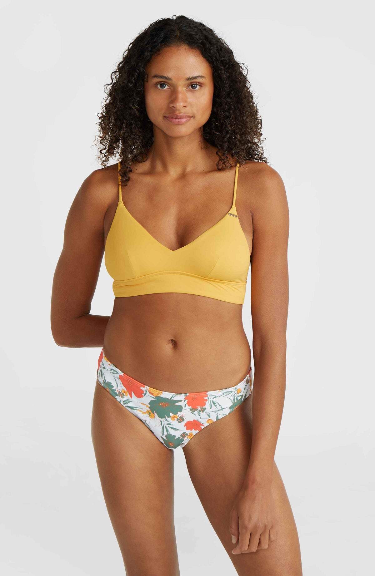 Wave Crop Bikini Top | Golden Haze