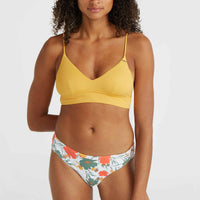 Wave Crop Bikini Top | Golden Haze