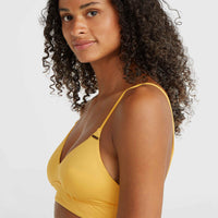 Wave Crop Bikini Top | Golden Haze