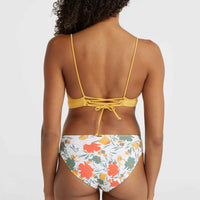 Wave Crop Bikini Top | Golden Haze