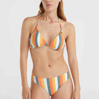 Maoi Bikini Bottoms | Orange Multistripe