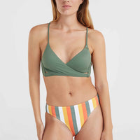 Rita Bikini Bottoms | Orange Multistripe