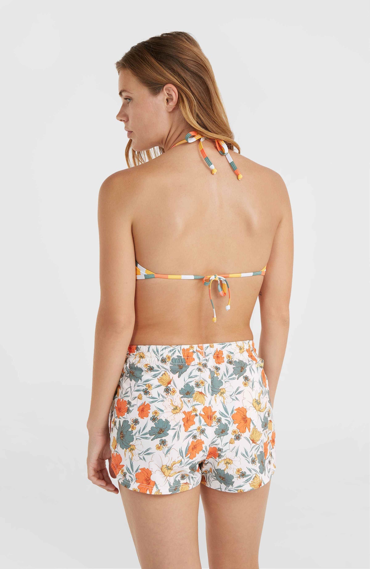 Anglet 11'' Swim Shorts | White Bluemchen