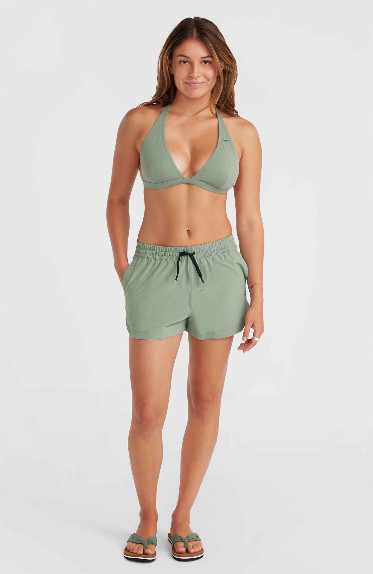Essentials Bidart 11'' Swimshorts | Lily Pad