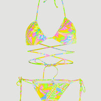 Kat Becca Triangle Bikini Set | Yellow Summer Brights