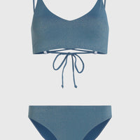 Beach Vintage Midles Rita Bikini Set | Copen Blue