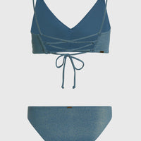 Beach Vintage Midles Rita Bikini Set | Copen Blue