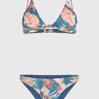 Pismo Flamenco Bikini Set | Blue Painted Tropics