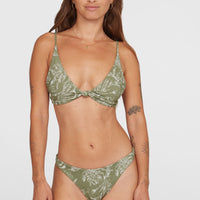 Pismo Flamenco Bikini Set | Green Textured Jungle