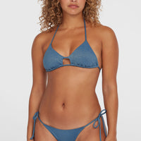 Beach Vintage Madrid Maracas Bikini Set | Copen Blue