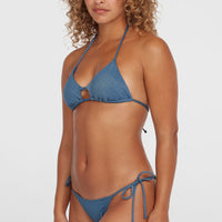 Beach Vintage Madrid Maracas Bikini Set | Copen Blue