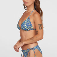 Essentials Capri Bondey Bikini Set | Yellow Animal Blur