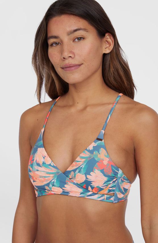 Baay Bikini Top | Blue Painted Tropics