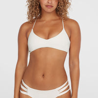 Huntington Bralette Bikini Top | Snow White