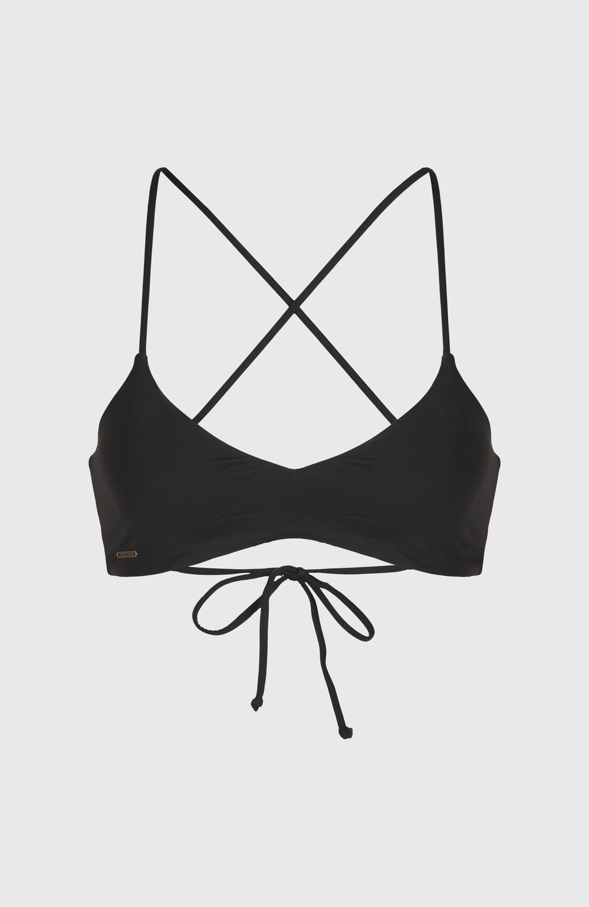 Huntington Bralette Bikini Top | Black Out