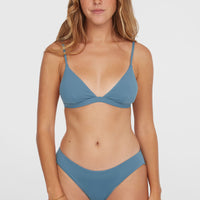 Seaside Tri Bikini Top | Copen Blue