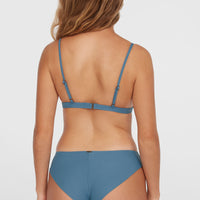 Seaside Tri Bikini Top | Copen Blue