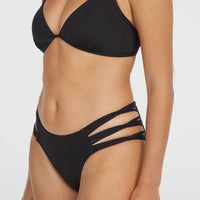 Boulders Strappy Sides Bikini Bottoms | Black Out