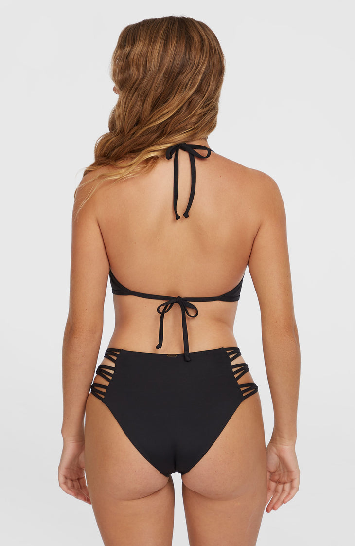 Boulders Strappy Sides Bikini Bottoms | Black Out
