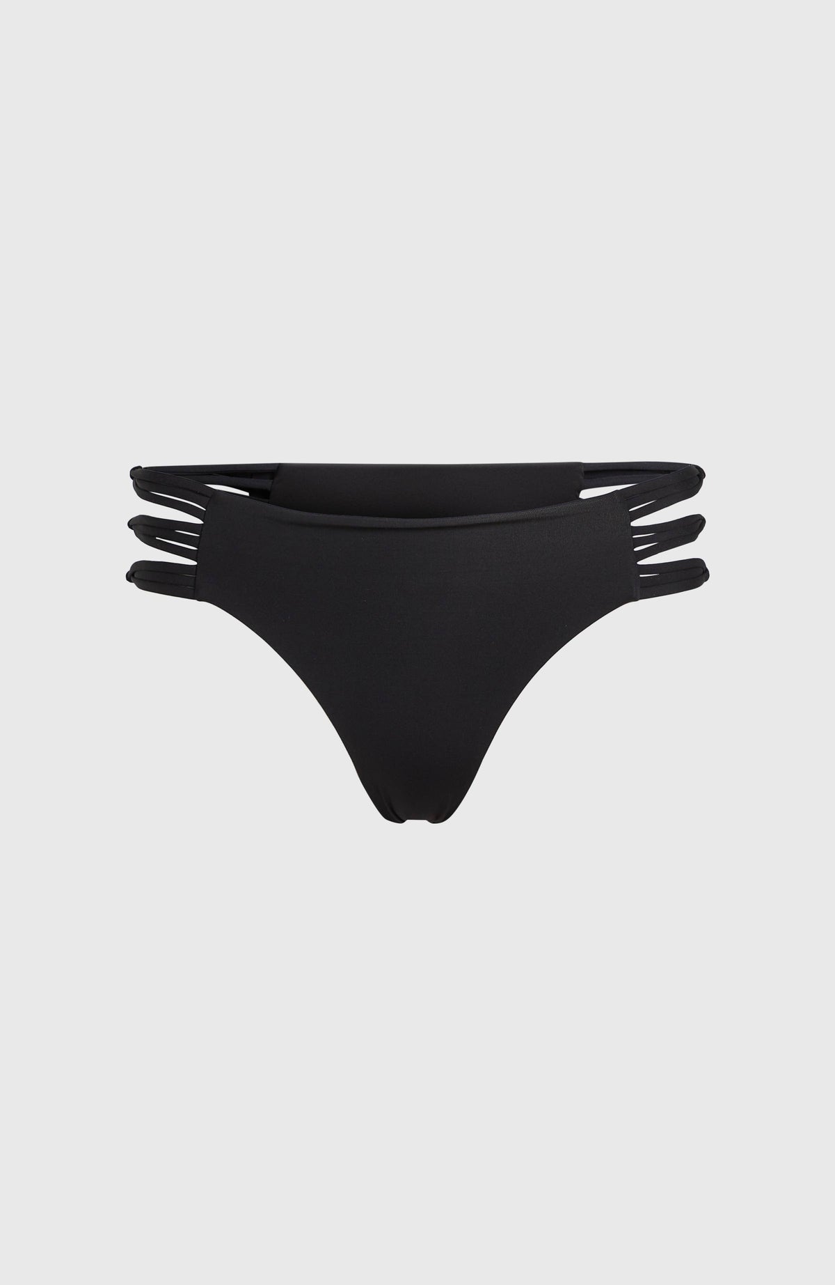 Boulders Strappy Sides Bikini Bottoms | Black Out