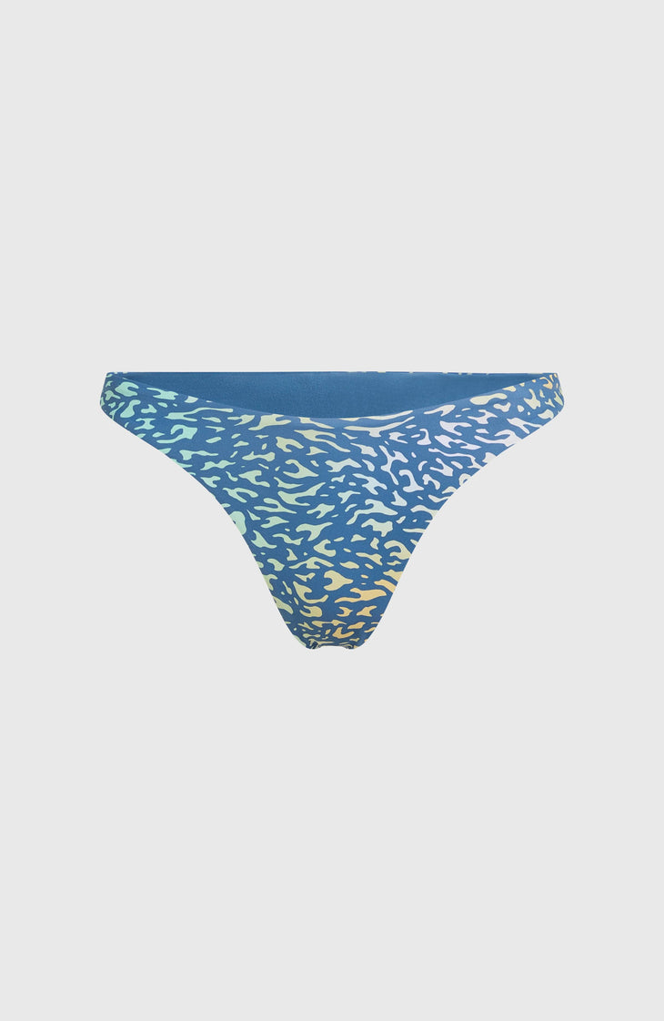 Skye Bikini Bottoms | Yellow Animal Blur
