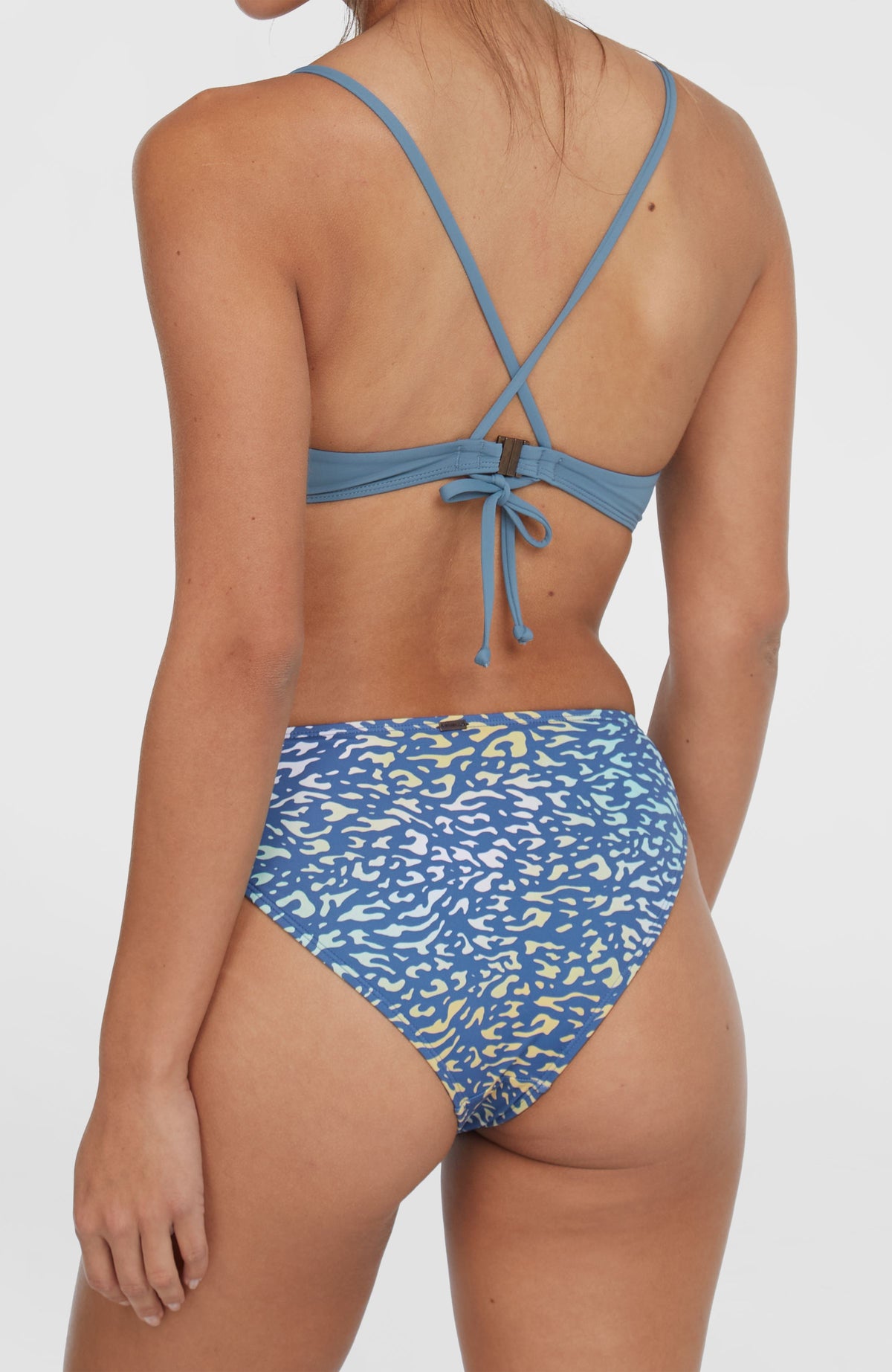 Rita Bikini Bottoms | Yellow Animal Blur