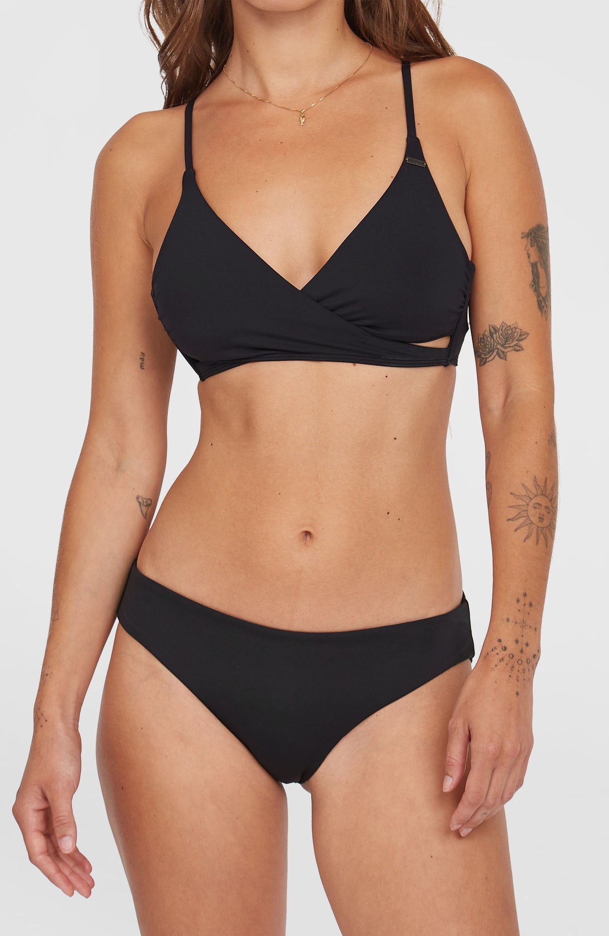 Maoi Bikini Bottoms | Black Out