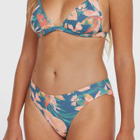 Maoi Bikini Bottoms | Blue Painted Tropics