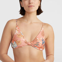 Pismo Bikini Top | Canyon Clay Flower AOP