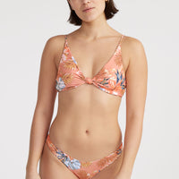 Pismo Bikini Top | Canyon Clay Flower AOP