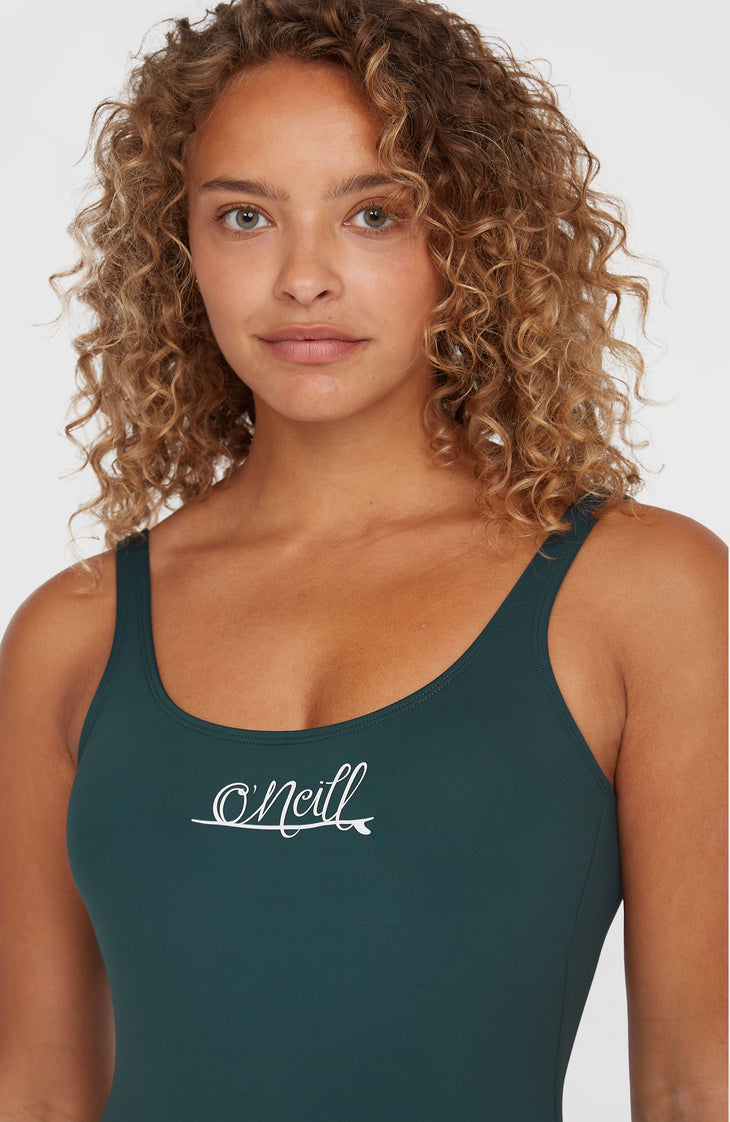 Essentials Script Swimsuit | Alma Steel
