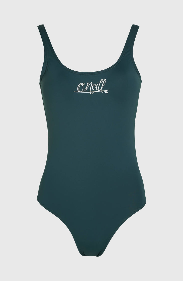 Essentials Script Swimsuit | Alma Steel
