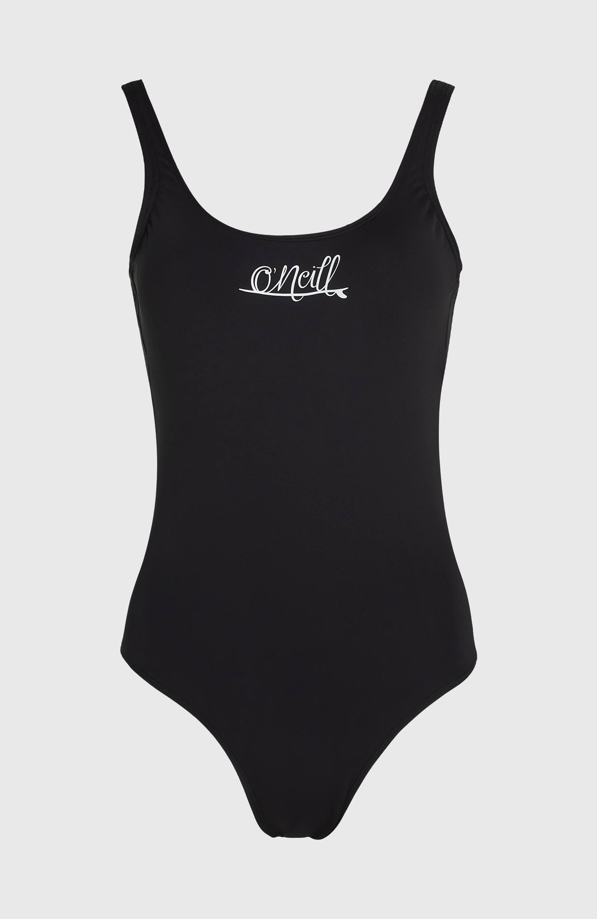 Essentials Script Swimsuit | Black Out