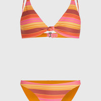 O'Riginals Pismo Flamenco Bikini Set | Orange Sunny Stripe
