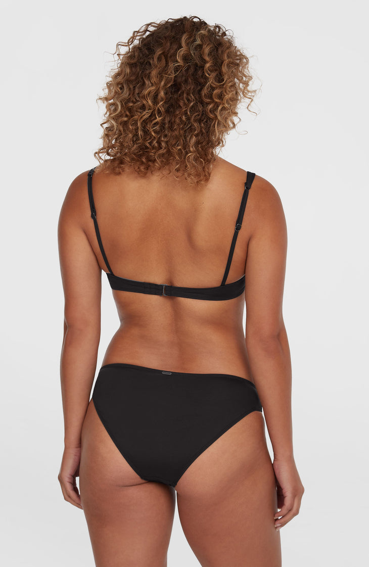 Elsie Underwire Bikini Top | Black Out