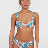 Saltwater Elsie Rita Bikini Set | Blue Painted Tropics